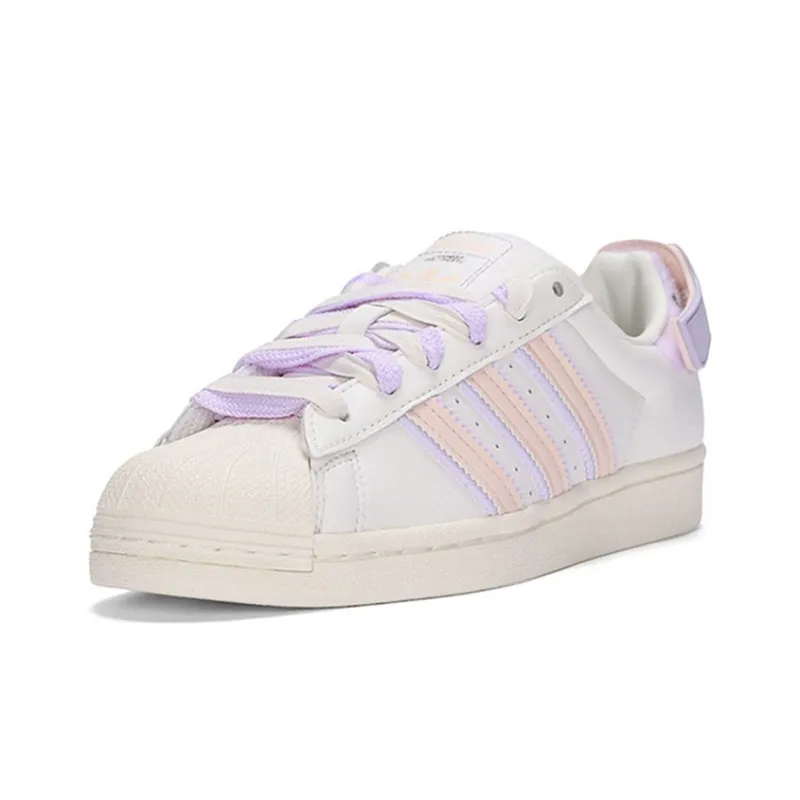 Adidas Originals Superstar 'White Purple Pink' Women's-2
