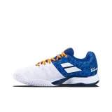 White/Dark Blue