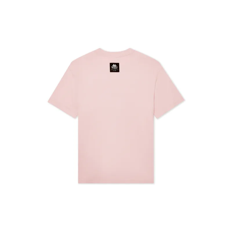 Kappa Summer Regular T Shirt Women's Oolong Pink-1