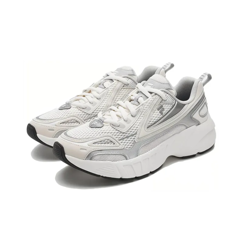 FILA FUSION CRED Leader Abrasion Resistant Breathable Low Top Casual City Commute Running Shoes Men's White-1