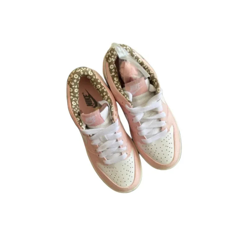 Nike Dunk Low Cl Light Coral/White Olive Khaki Women's-3