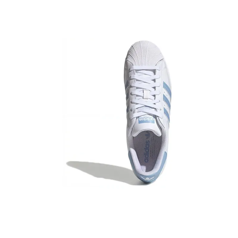 Adidas Superstar White Ambient Sky Gold-4