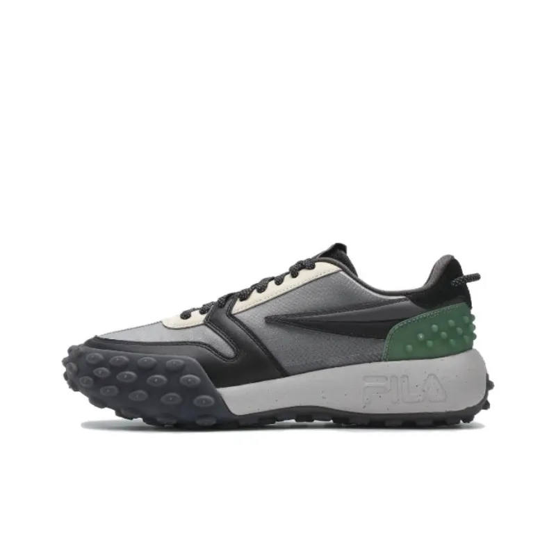 FILA Gara Low Top Casual Shoes Men's Gray Black-0