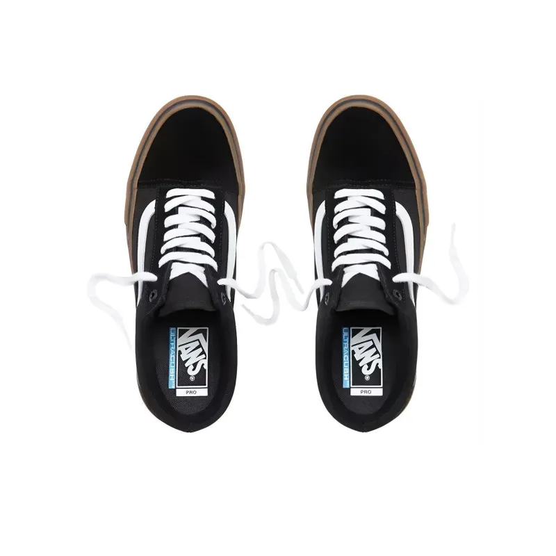 Vans Old Skool Pro Black White Gum-3