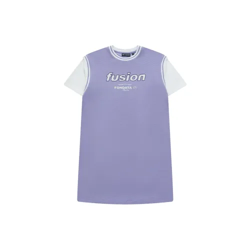 FILA FUSION UNIFORM Short-Sleeved Dresses Women's Light Purple