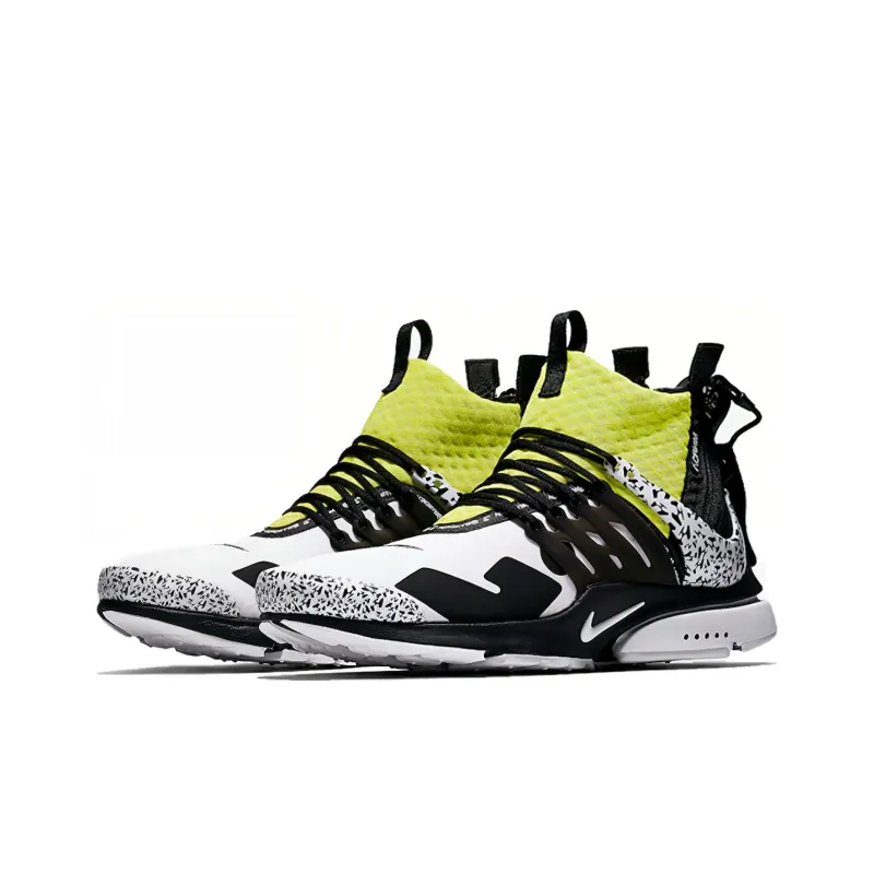 Nike Air Presto Mid Acronym Dynamic Yellow-2