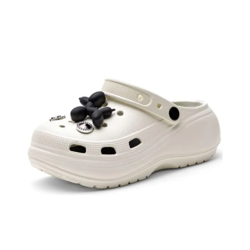 TOOMANYSHOES Light Balloon Clogs 5.5cm Women's-5