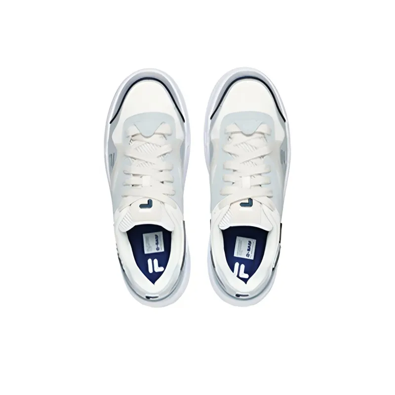 FILA FUSION Bank Skate Shoes 'White Blue'-2