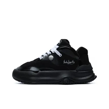 FILA Fashion Sneakers Low Top Running Shoes Black Women's