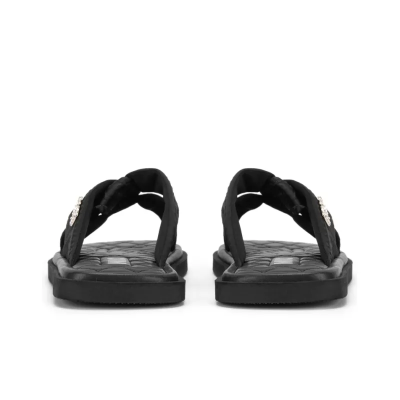 MIO Slide Slippers Women's Black-3