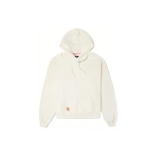 Converse EGRET Sweatshirts Women's Milk White