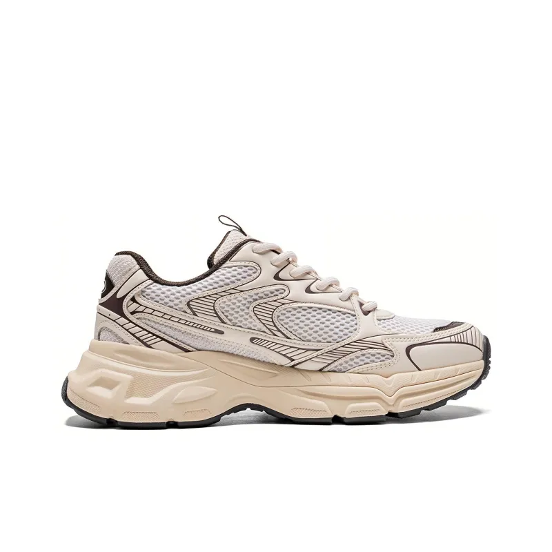 Kappa Hydrogen Track Low Top Running Shoes Unisex Beige-1