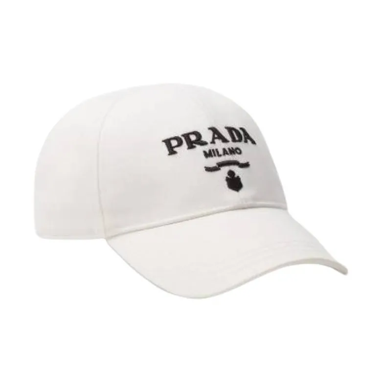 PRADA Drill Cotton Baseball Cap-1