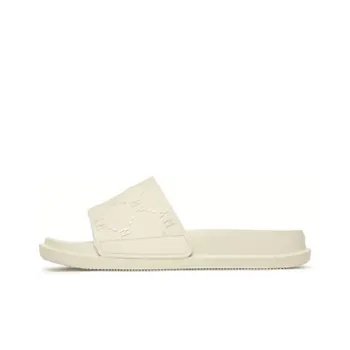 MLB Slipper Abrasion Resistant Slide Slippers Unisex White