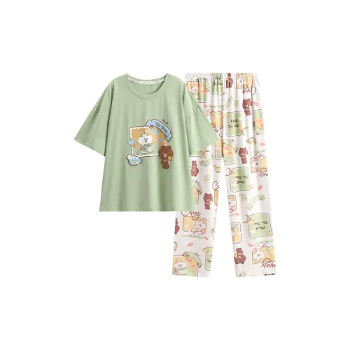 FENTENG x LINE FRIENDS Pajama Set Women's