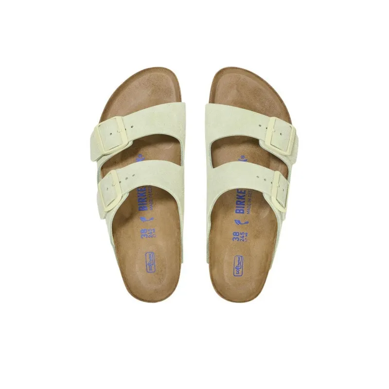 Birkenstock Arizona Soft Footbed EVA Slip-Resistant Slide Slippers Unisex Green-4