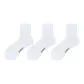 3 Pack White Crew