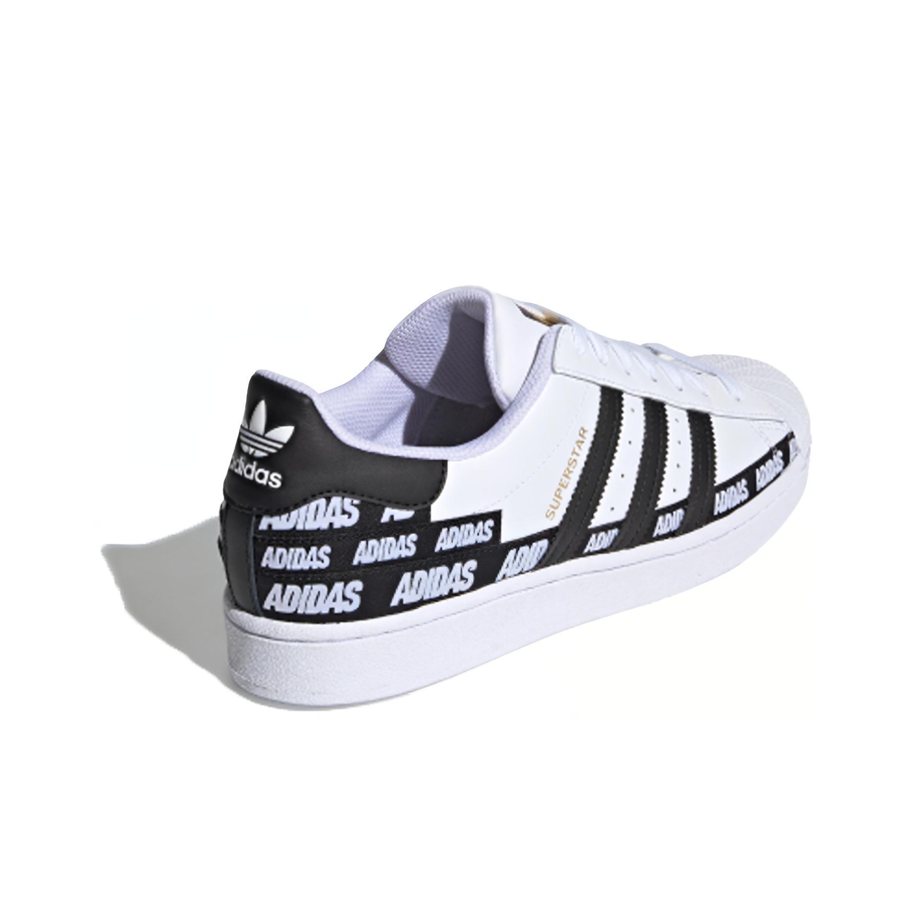 Adidas superstar heel online