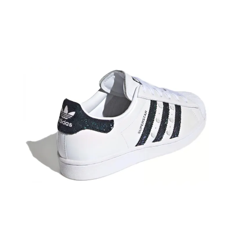 Adidas Superstar White Black Splatter Women's-3
