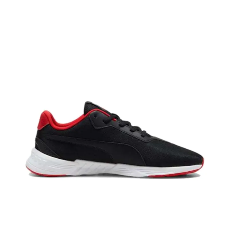 PUMA Scuderia Ferrari Anti Slip And Wear Resistant Breathable Low Top Running Shoes Men's Black Red-1