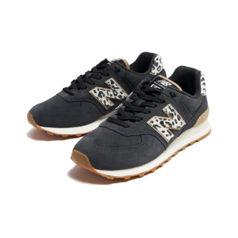 New Balance 574 Phantom Leopard Gum Women's-2
