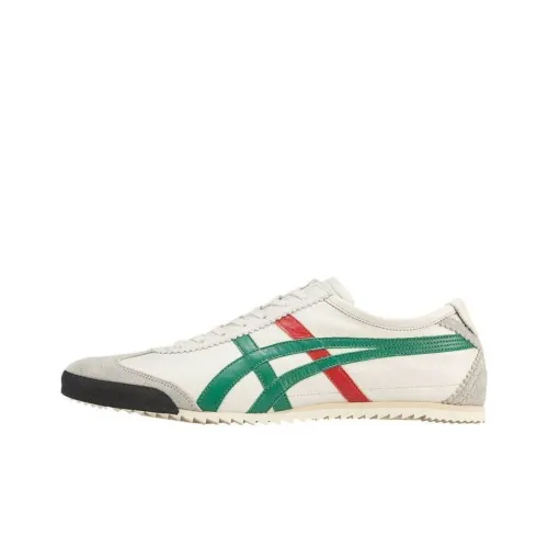 Onitsuka Tiger MEXICO 66 Casual Shoes Men Low-Top White/Green