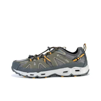 Columbia CREEL Cushioning, Wear Resistant Low Top Outdoor Shoes Men's Green Gray