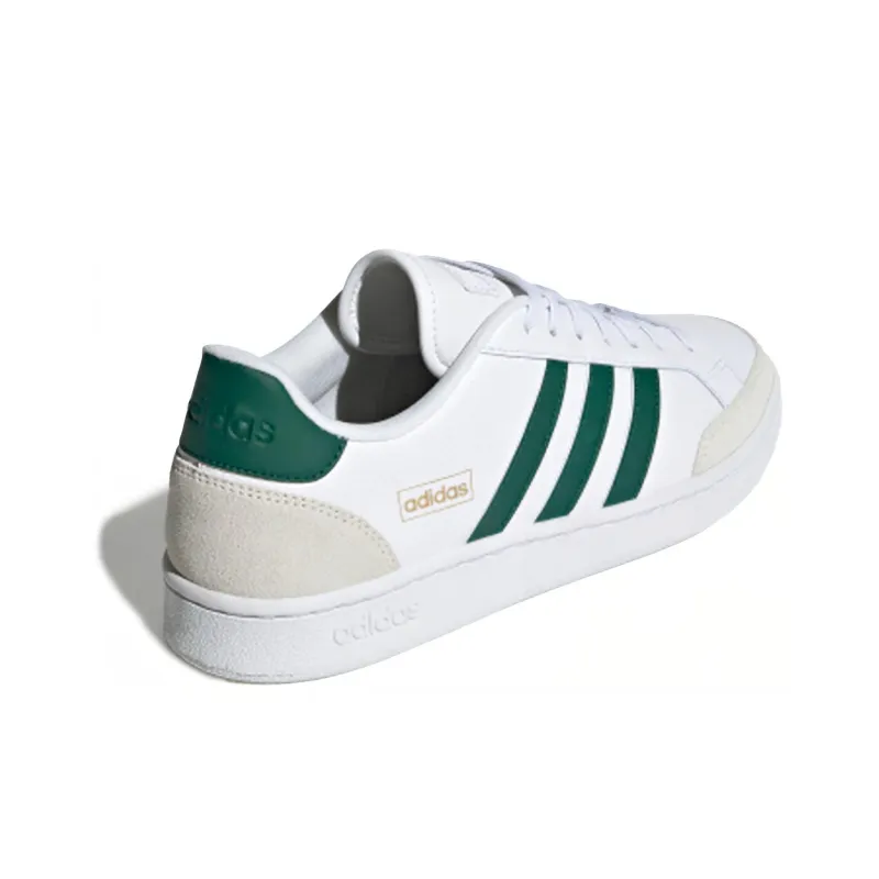 Adidas Grand Court Se Cloud White Collegiate Green Orbit Grey-3