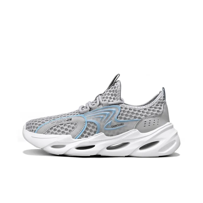 DEERWAY Wear resistant And Lightweight Low Top Casual Shoes Men's-8