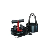 Hand Grip+Passion Red Double Suction Cup Pedal-Operated[with Resistance Band]