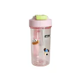 Pink (Coffee Lips+Blue Hat Puppy+HELLO+Cup Cleaning Brush)
