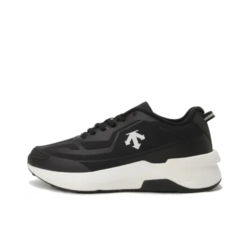 DESCENTE Running Shoes Unisex Low-Top Black/White