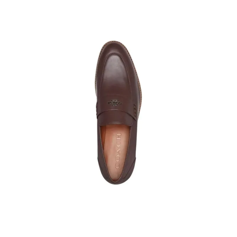 COACH Damien Loafers Men's Brown-3