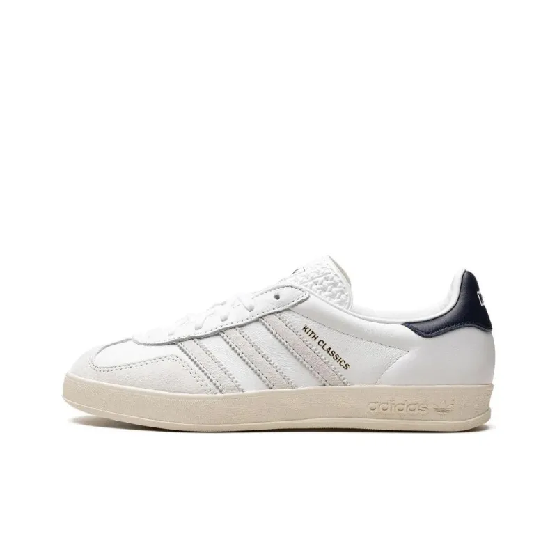 Adidas Gazelle Indoor Kith Classics White Navy-0