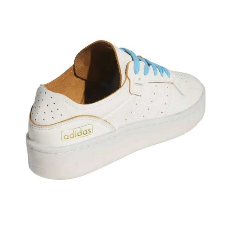 Adidas Rivalry Low Ivory Gold Metallic Semi Blue Burst-2