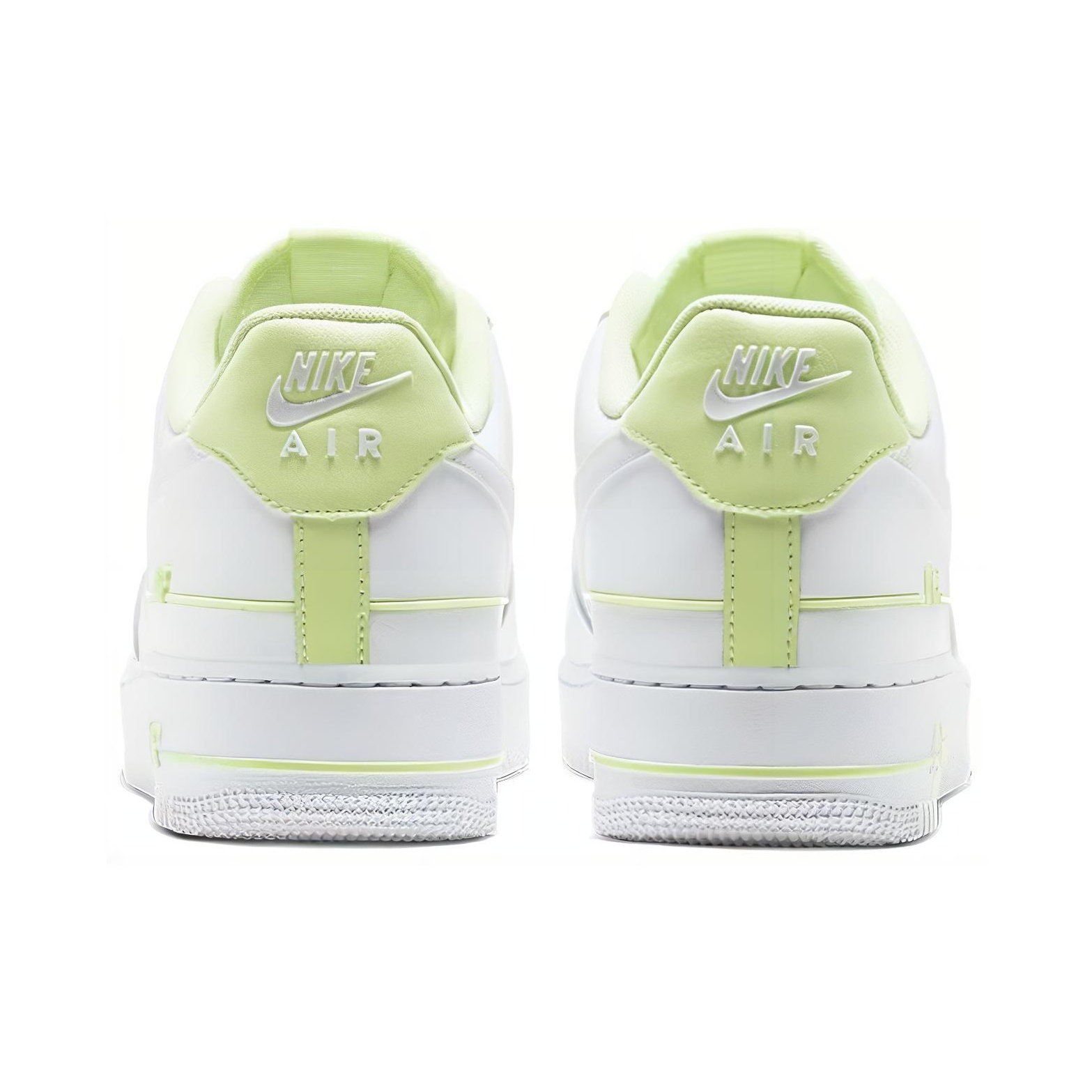 Nike Air Force 1 Low Double Air Low White Barely Volt US M 8