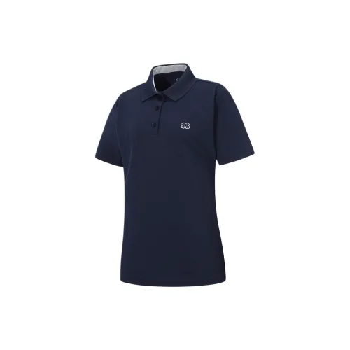 KOLON SPORT Polo Shirts Women's Marine Blue