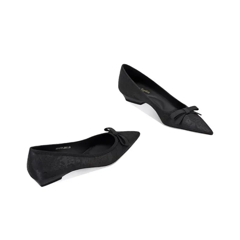 JESSICA SOPHIA Casual Single Shoes 2cm Women's Black-1