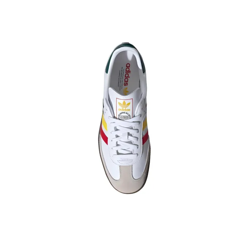 Adidas Samba Og White Rasta-3