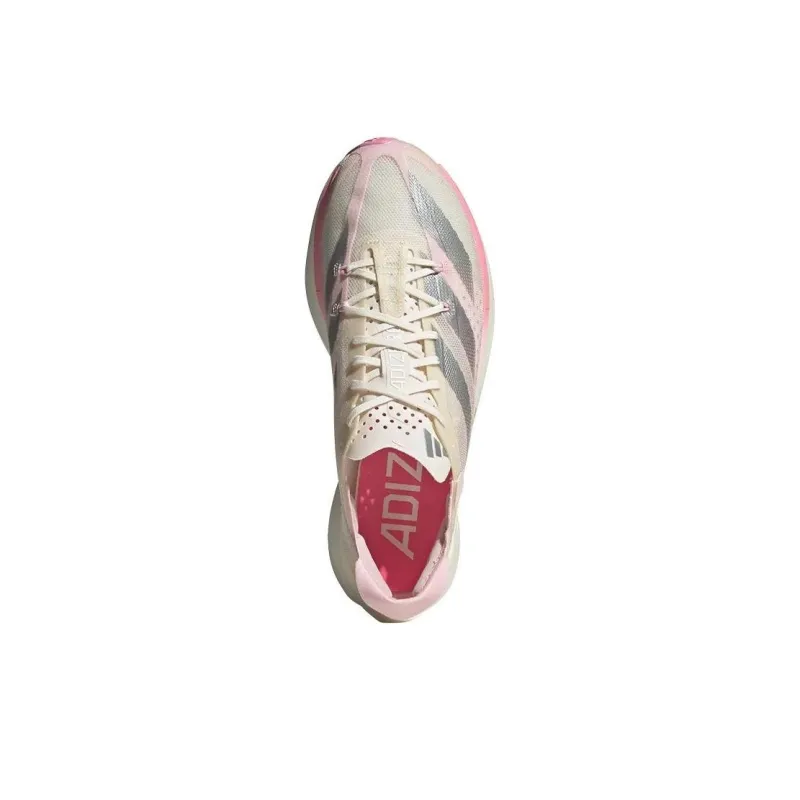 Adidas Adizero Adios Pro 3 Chalk White Silver Metallic Clear Pink-4