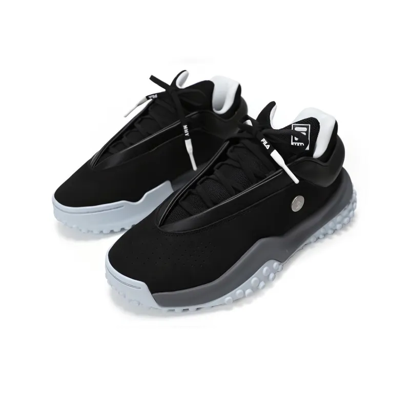 MIHARA YASUHIRO x FILA Cushioning Lightweight Slip Resistant Low Top Casual Shoes Men's Black-2