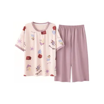 The Story Of The Flower Season Pajama Set Women's Lotus Color