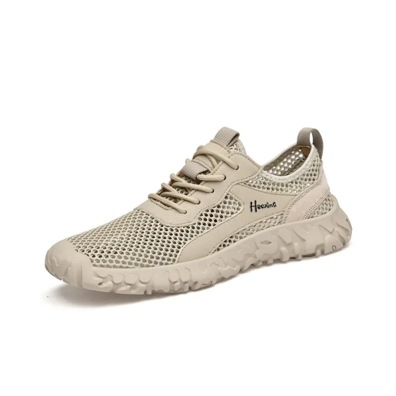 Extravagant Breathable And Wear resistant Low Top Casual Shoes Men's Sand-1
