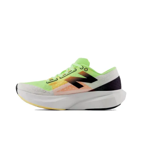 New Balance FuelCell Rebel V4 Bleached Lime Glo Hot Mango