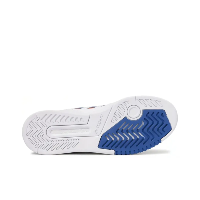 Adidas Originals Drop Step Low 'White Blue Orange'-4