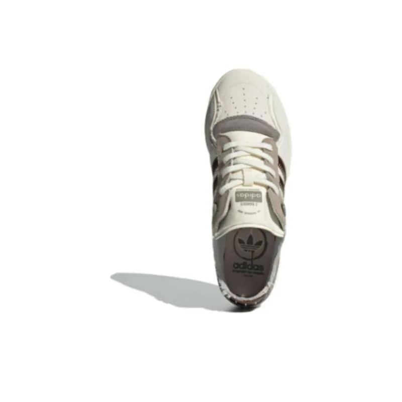 Adidas Originals Rivalry Anti Slip Wear Resistant Low Top Skateboard Shoes Unisex Beige Brown-4