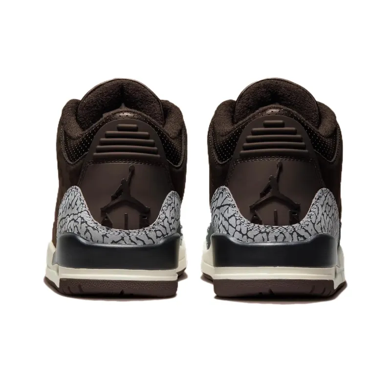 Jordan Air Jordan 3 Basketball Shoes Men Mid Top Brown-3