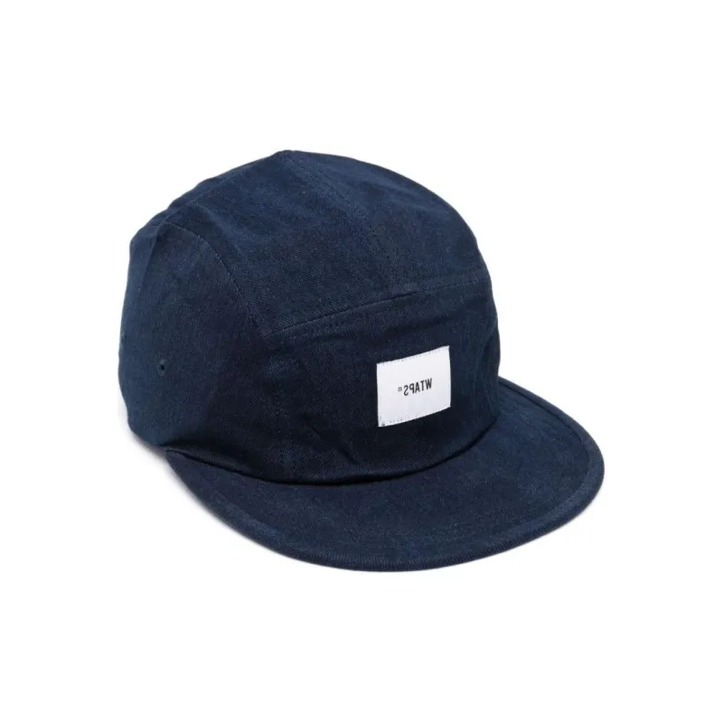 WTAPS Cotton Baseball Caps Men's Blue-1