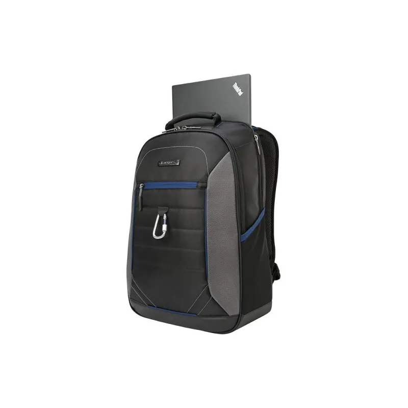 TARGUS Nylon Fabric Backpack Medium Size Unisex Black-7