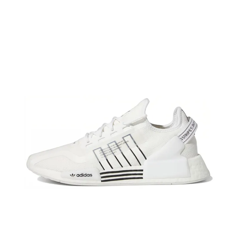 Adidas Originals Nmd R1 V2 White Black-0